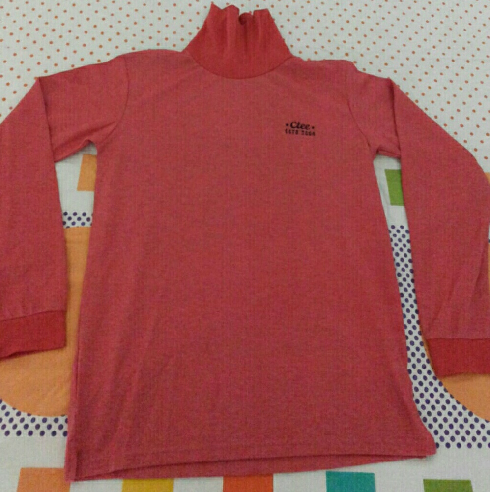 1 time wear high neck t shirt